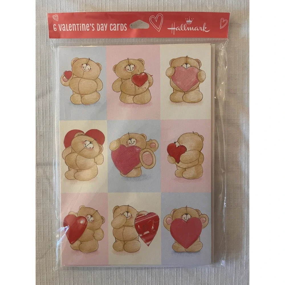 Hallmark Valentine's Day Cards Bundle Winnie the Pooh Tigger Floral Teddy Bears